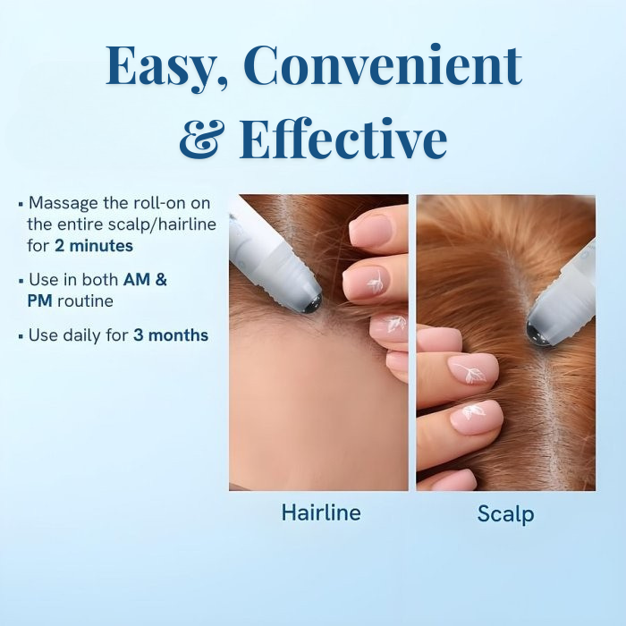 Advanced Hair Growth Roll-On Serum By BELLAZZO